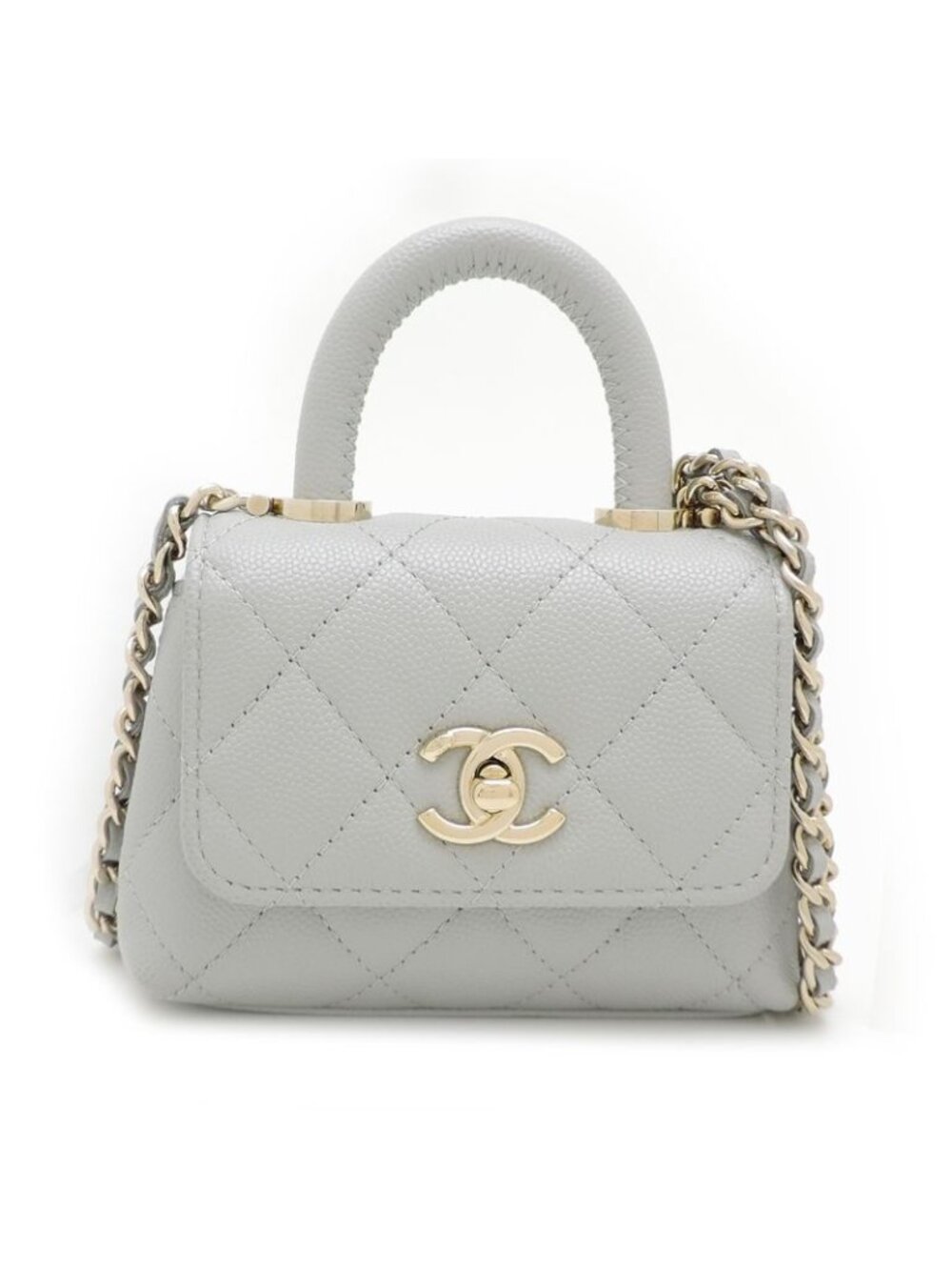 Chanel Handbag Gray